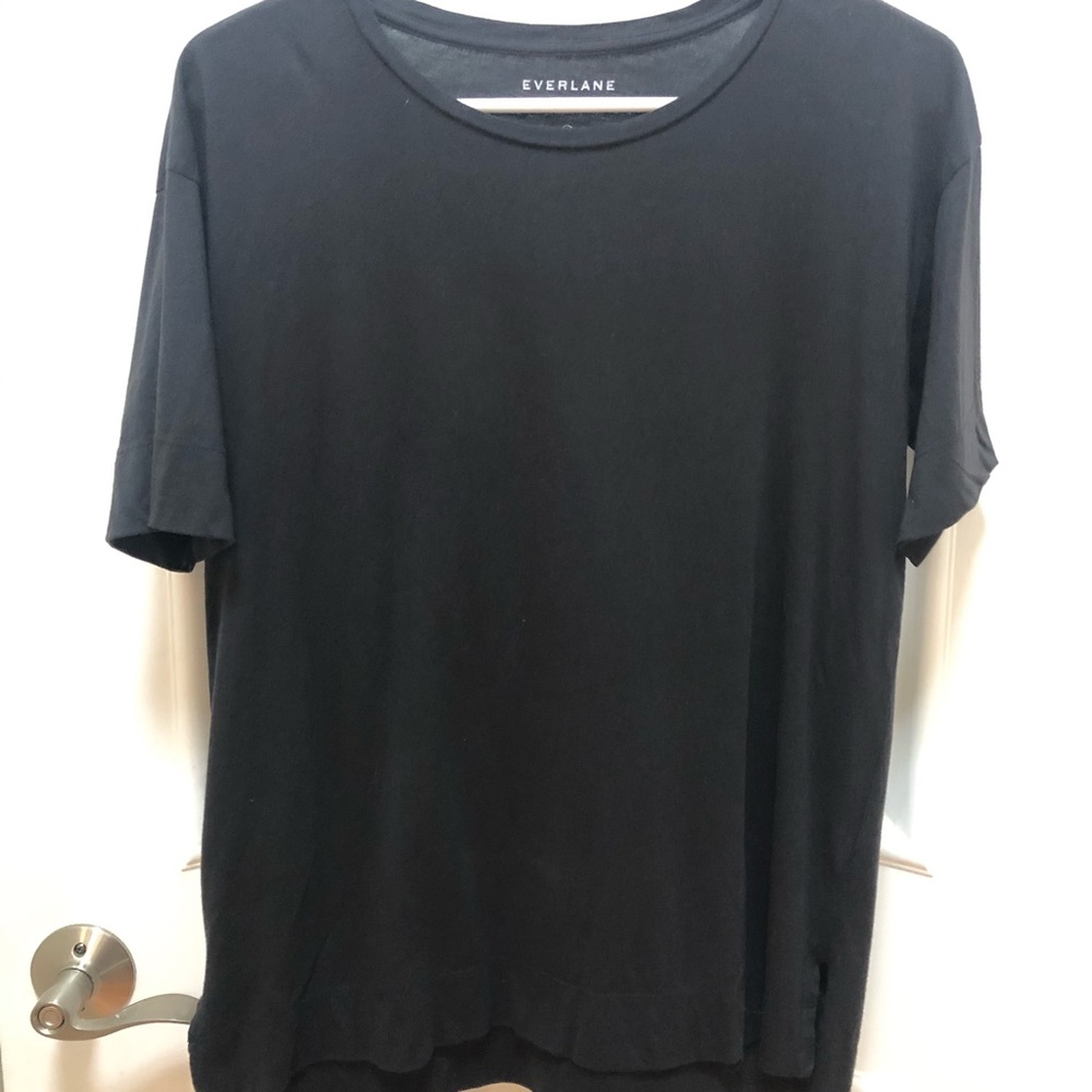 Everlane Cotton Black Shirt, S